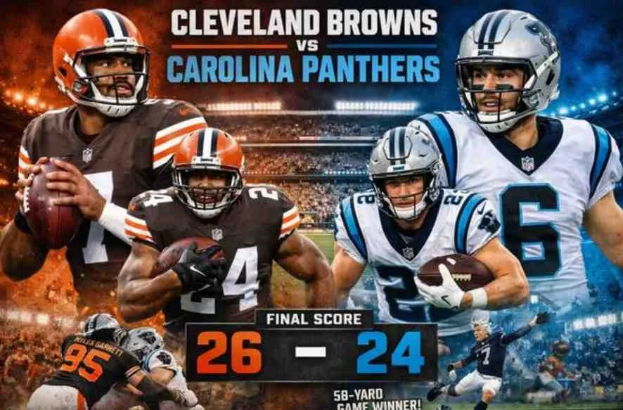 Cleveland Browns vs Carolina Panthers Match Player Stats – Full Game Breakdown